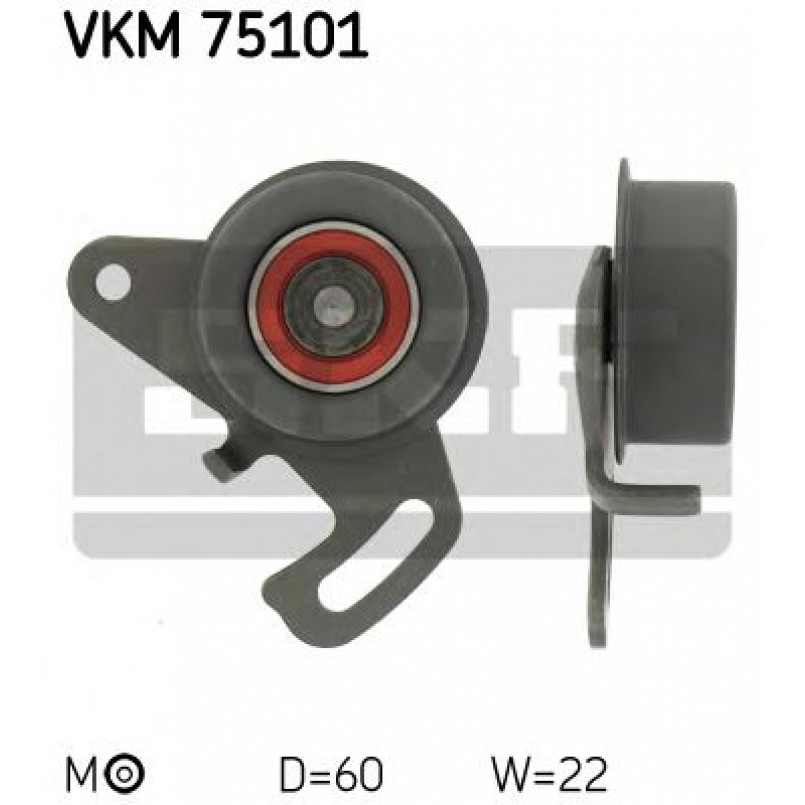 VKM 75101 SKF Ролик модуля натягувача ременя
